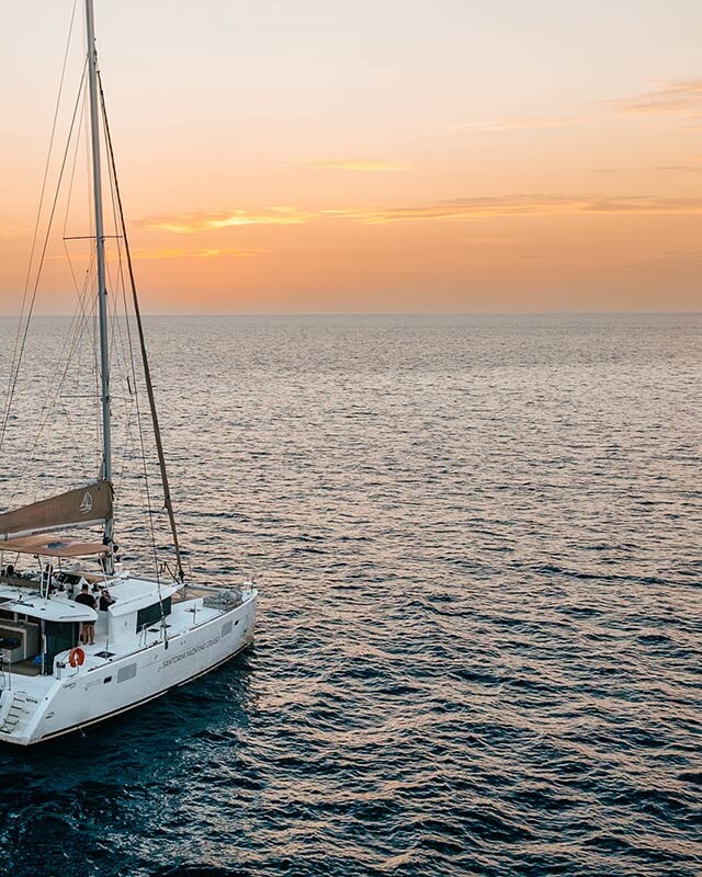 Catamaran Sunset Cruise Santorini