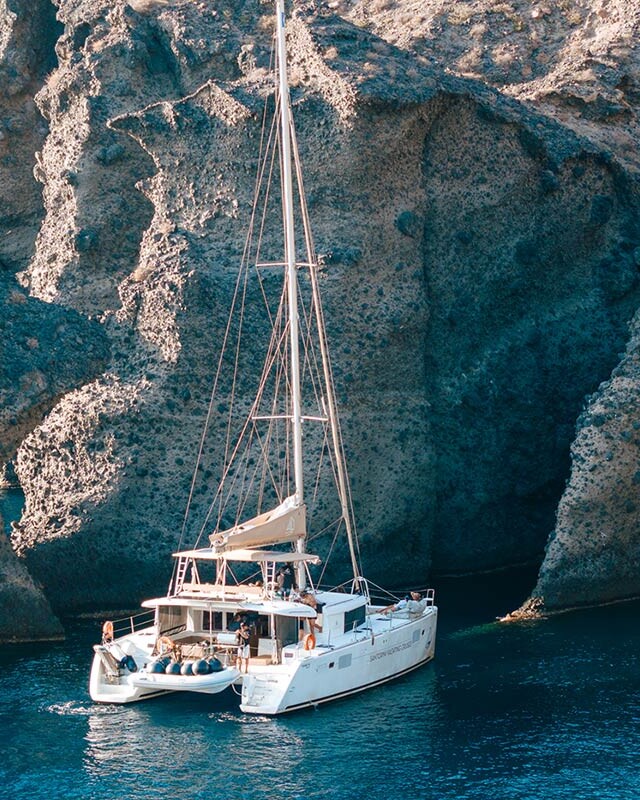 Santorini Catamaran at Indian Rocks