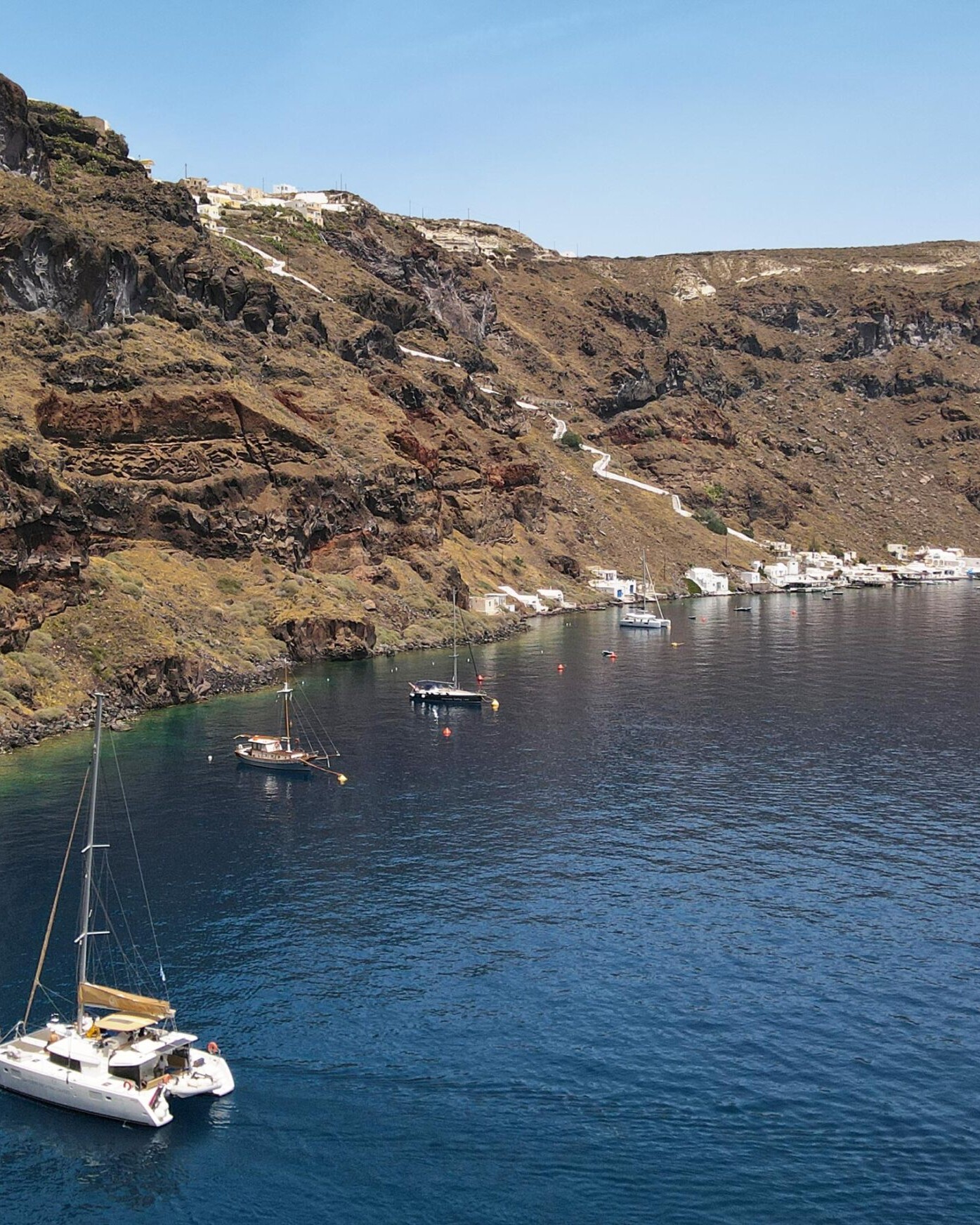 Catamaran Cruise by Therasia Island